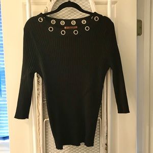 Sweater, Black, Sz 2X Belldini
